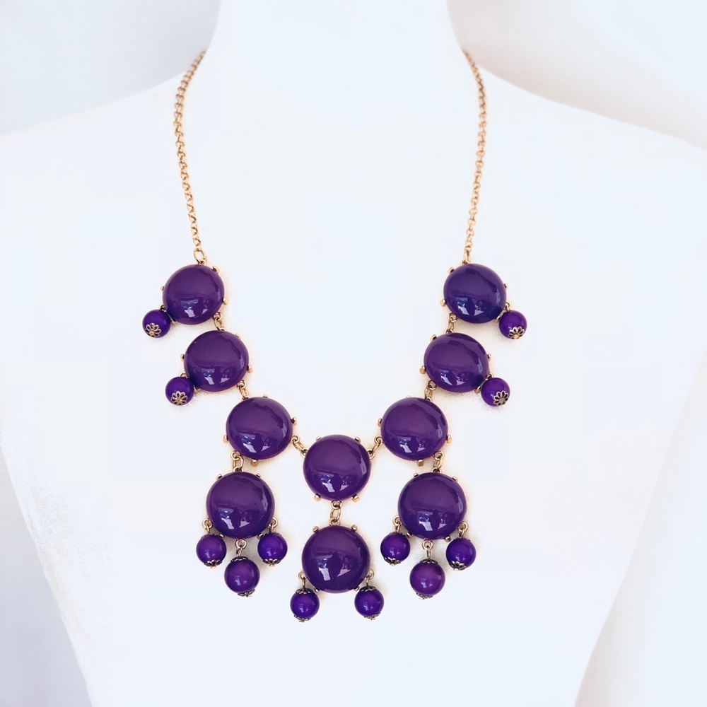 Purple Bubble Necklace - Picture 2 of 2